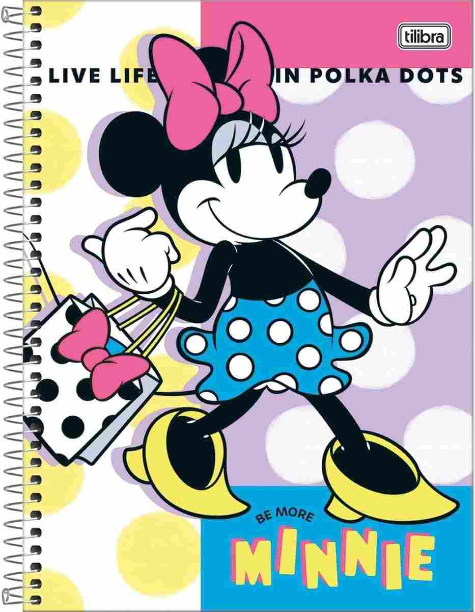 CADERNO 10X1 MINIE FIT